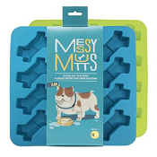 Messy Mutts Silicone Bake and Freeze Treat Maker Bone Molds 2